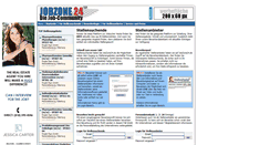 Desktop Screenshot of jobzone24.de