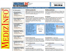 Tablet Screenshot of jobzone24.de